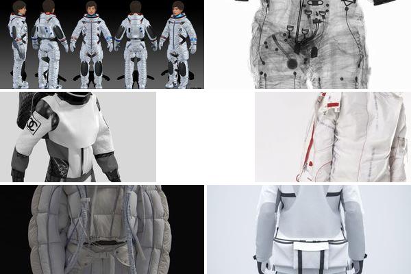 数字宇航服设计的图片