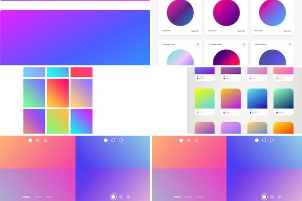 ui渐变颜色网站