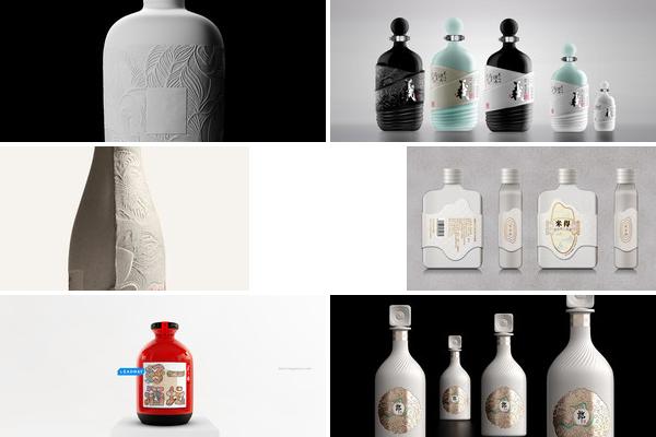 米酒产品设计的图片