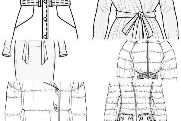 冬装女服装设计的图片