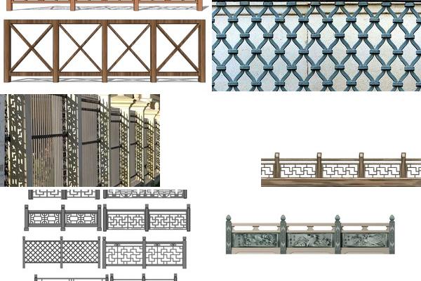 护栏格栅贴图