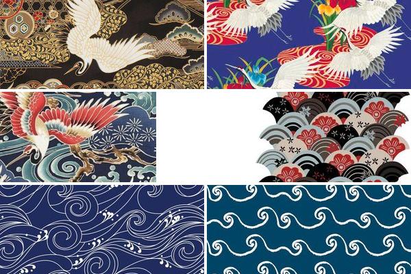 和服纹样与汉服纹样的图片