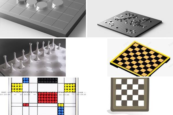 文创棋盘设计的图片