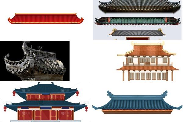 中国风古建筑LOGO设计