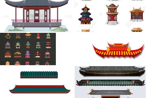 仿古建筑LOGO设计