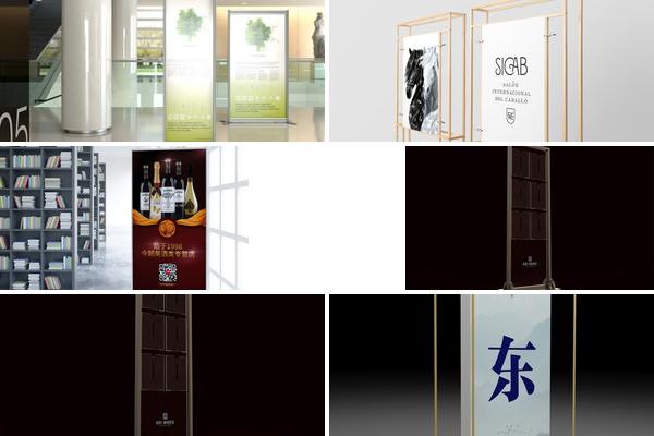 高端铝展架设计的图片