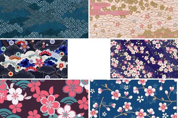 日本和服图案纹样高清的图片