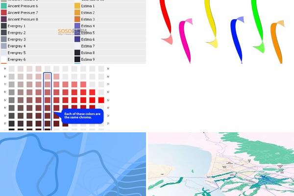 arcgis中怎么增加更多样式的色带