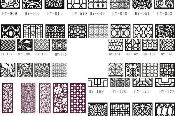 雕花隔断设计灵感图片