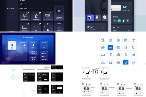智能家电交互图标设计