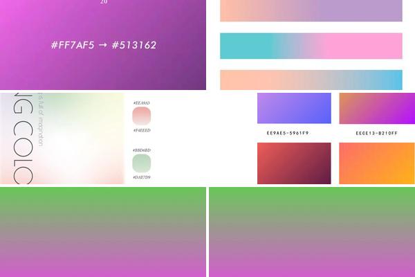 渐变色板的设计