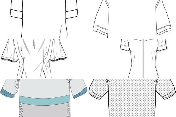 半袖衫服装设计的图片