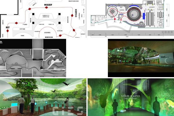 主题馆布局设计