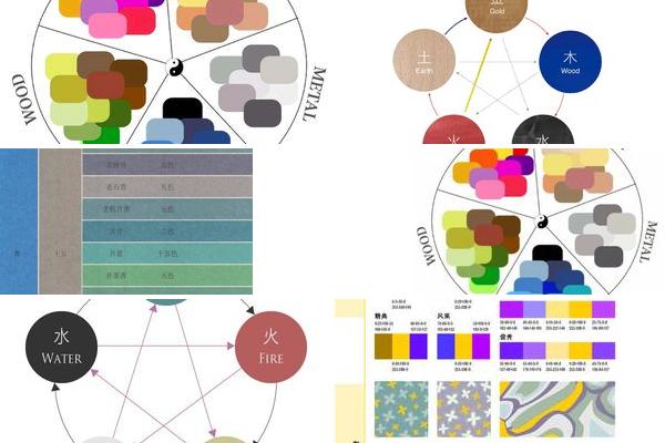 中国传统五行色彩学 色立体