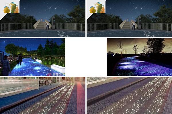 星星点点路引灵感图的图片