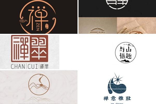 禅意中国风LOGO设计