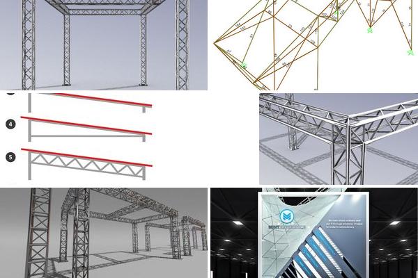 展台桁架结构设计