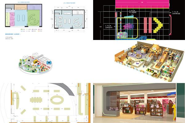 大型玩具店设计