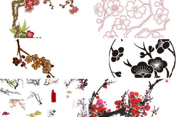 梅花文创设计的图片
