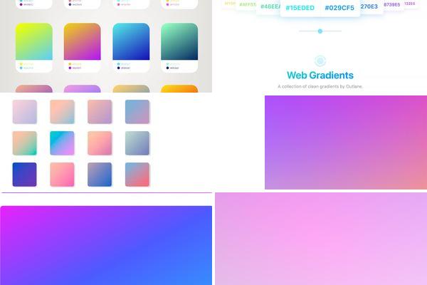 ui渐变色网站