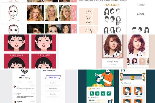 发型设计与脸型搭配app