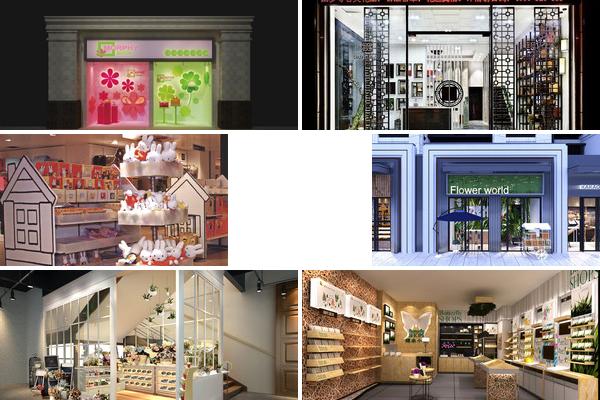 礼品店设计图纸的图片