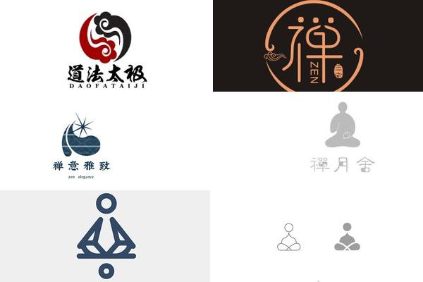 禅意太极LOGO设计