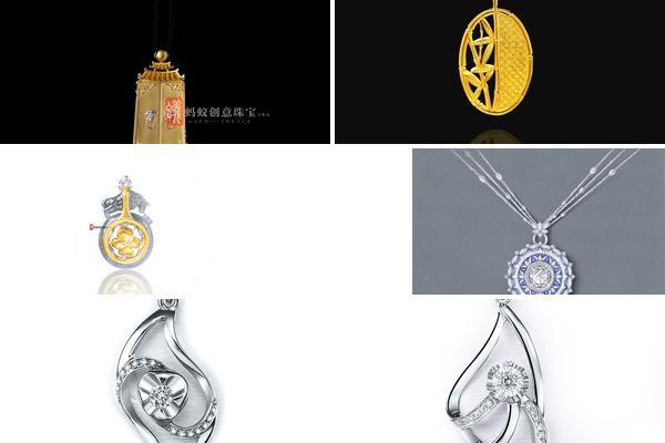 豪华吊坠设计的图片