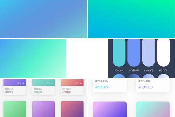 app渐变配色