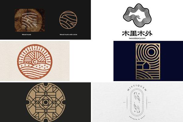 木刻图案博物馆LOGO设计