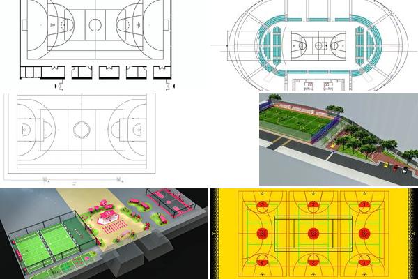 体育比赛场设计