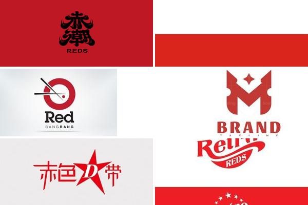 红色潮牌LOGO设计