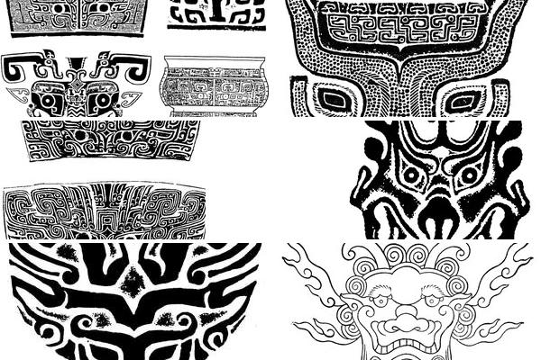 古代动物图案纹样的图片