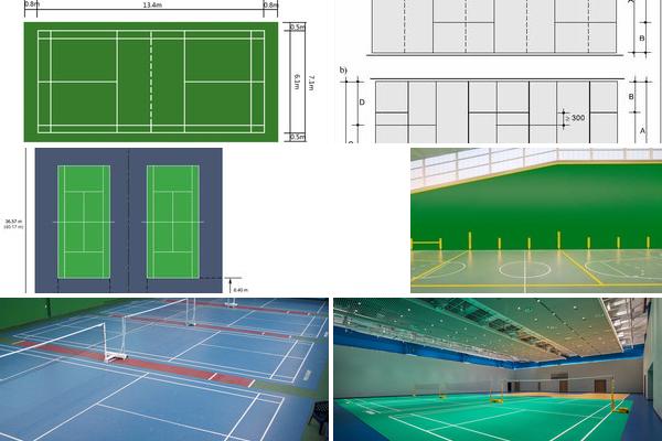 室内羽毛球场设计