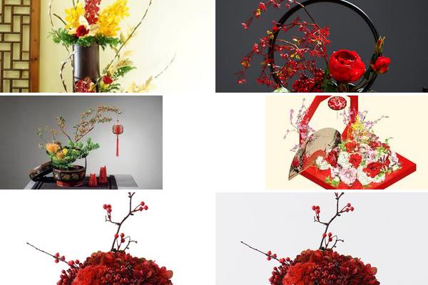 花艺摆件生日礼物的图片