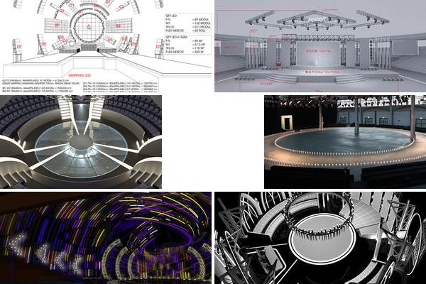 圆环型舞台设计
