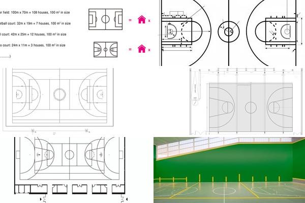 标准篮球场设计灵感