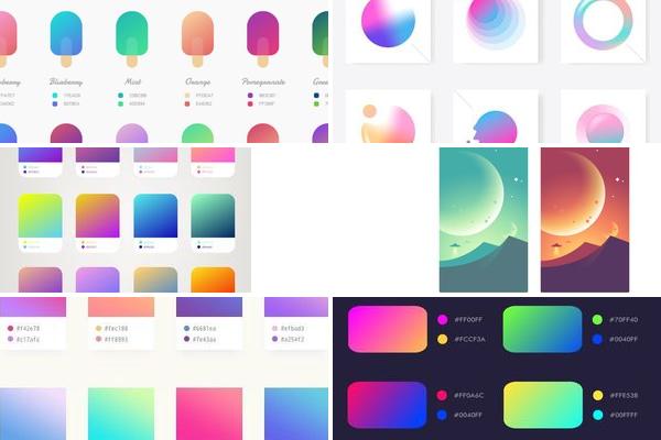 app渐变色设计