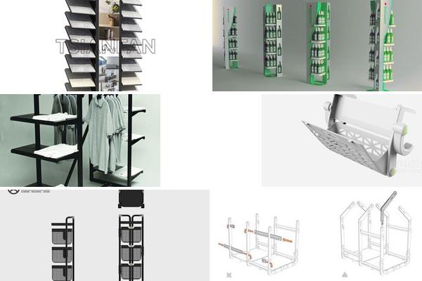 折叠陈列架设计