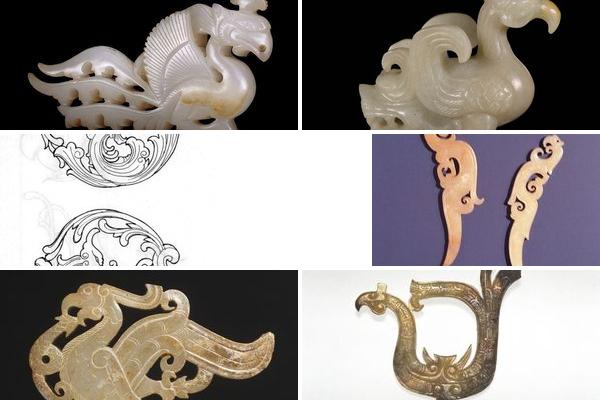玉器鸟形纹样的图片