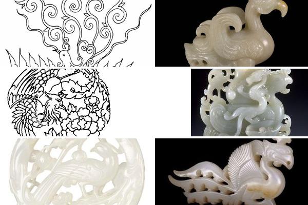 元代玉器凤凰纹样的图片
