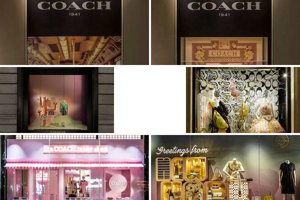 coach橱窗展示设计