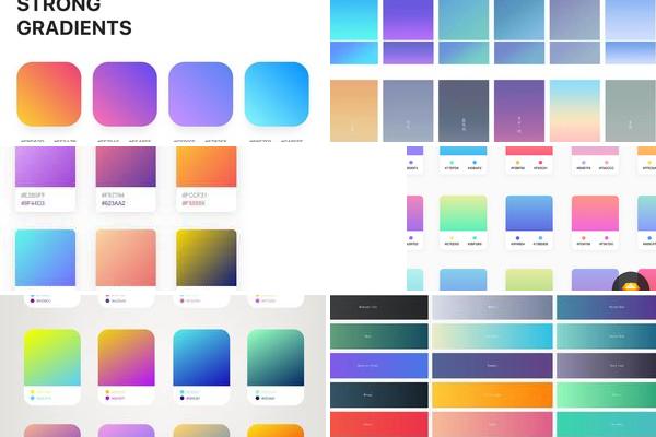 app渐变配色方案