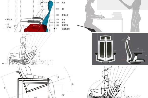 人体工程会议椅设计
