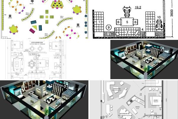 家具店面布置图