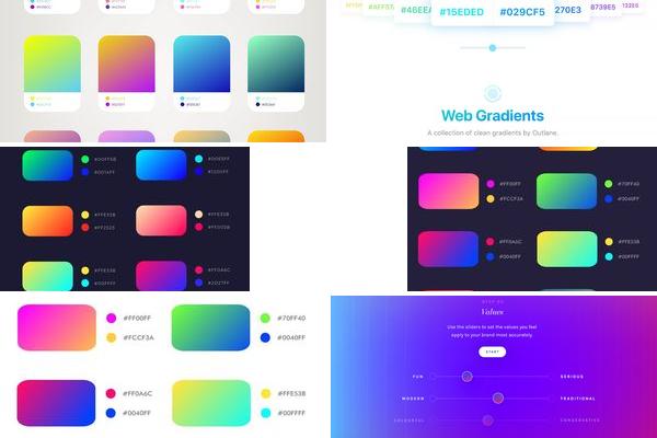 ui取渐变色网站