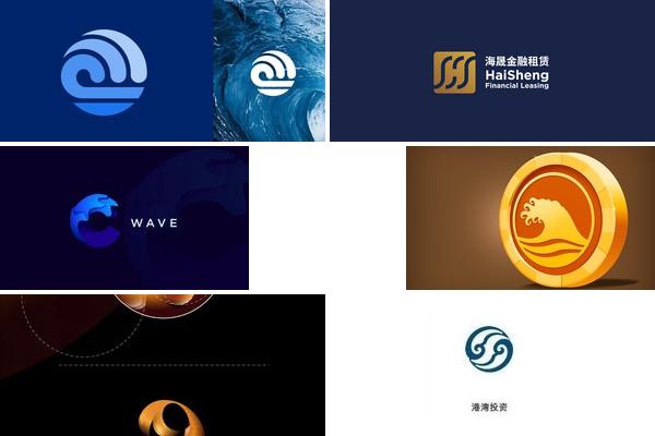 金融浪潮LOGO设计