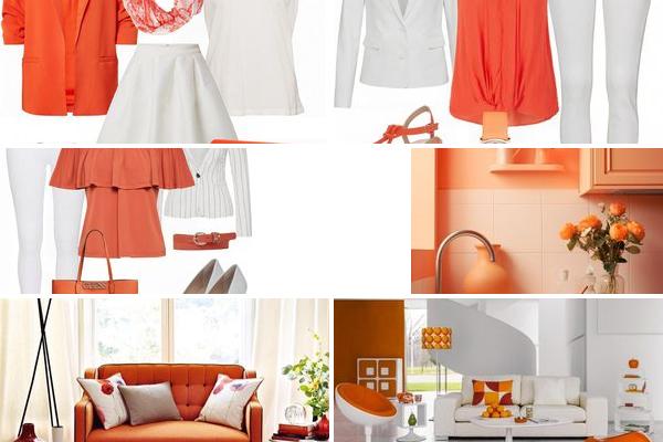 Pastel orange