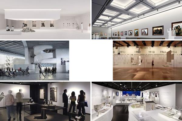 艺术馆展示设计的图片