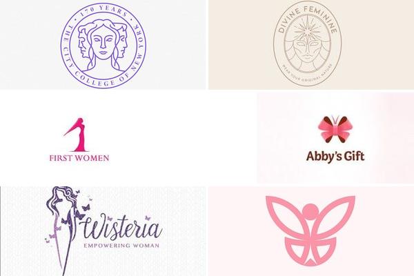 女性化周年庆LOGO设计